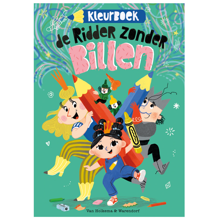 Kleurboek Ridder zonder billen