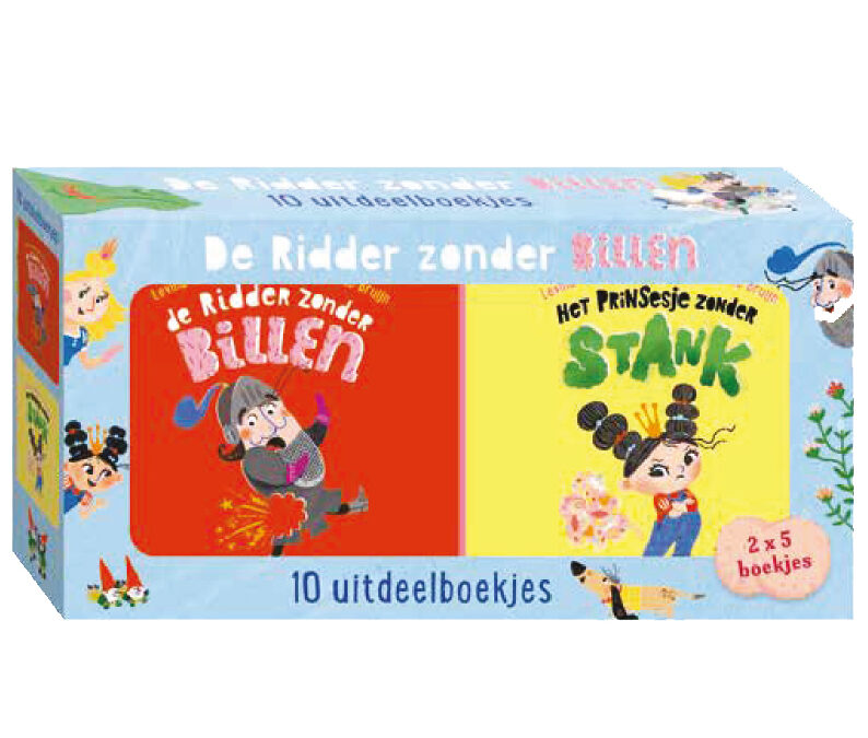 uitdeelboekjes De ridder zonder billen