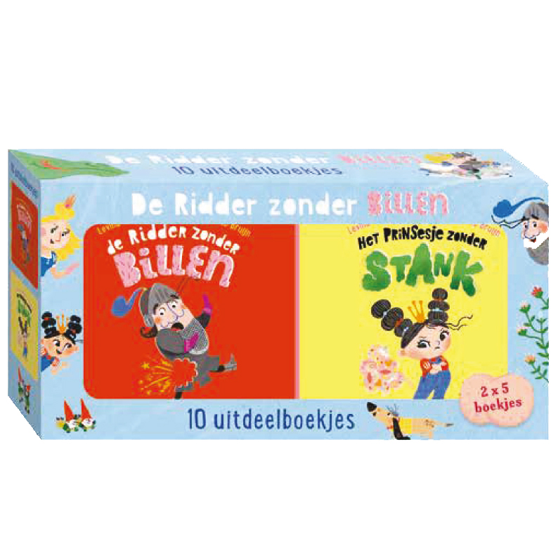 uitdeelboekjes De ridder zonder billen